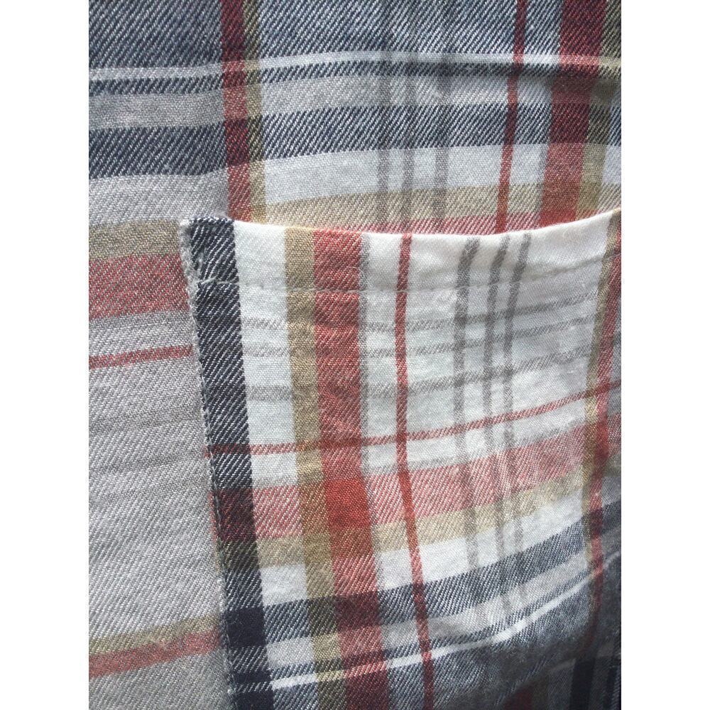 Knox rose shirt XL extra large flannel plaid lace insert women festival fairy - Picture 4 of 9